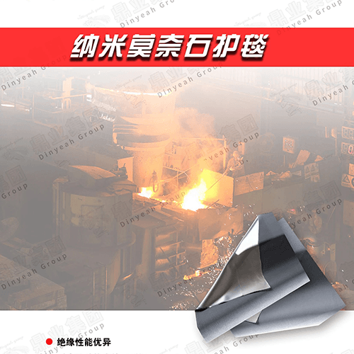 納米莫奈石護(hù)毯——1400°C高溫?zé)o畏！冶金噴濺克星，定制防護(hù)新標(biāo)桿